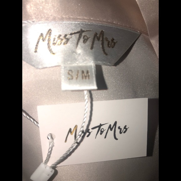 Champagne Kimono Dressing Gown - Picture 2 of 2